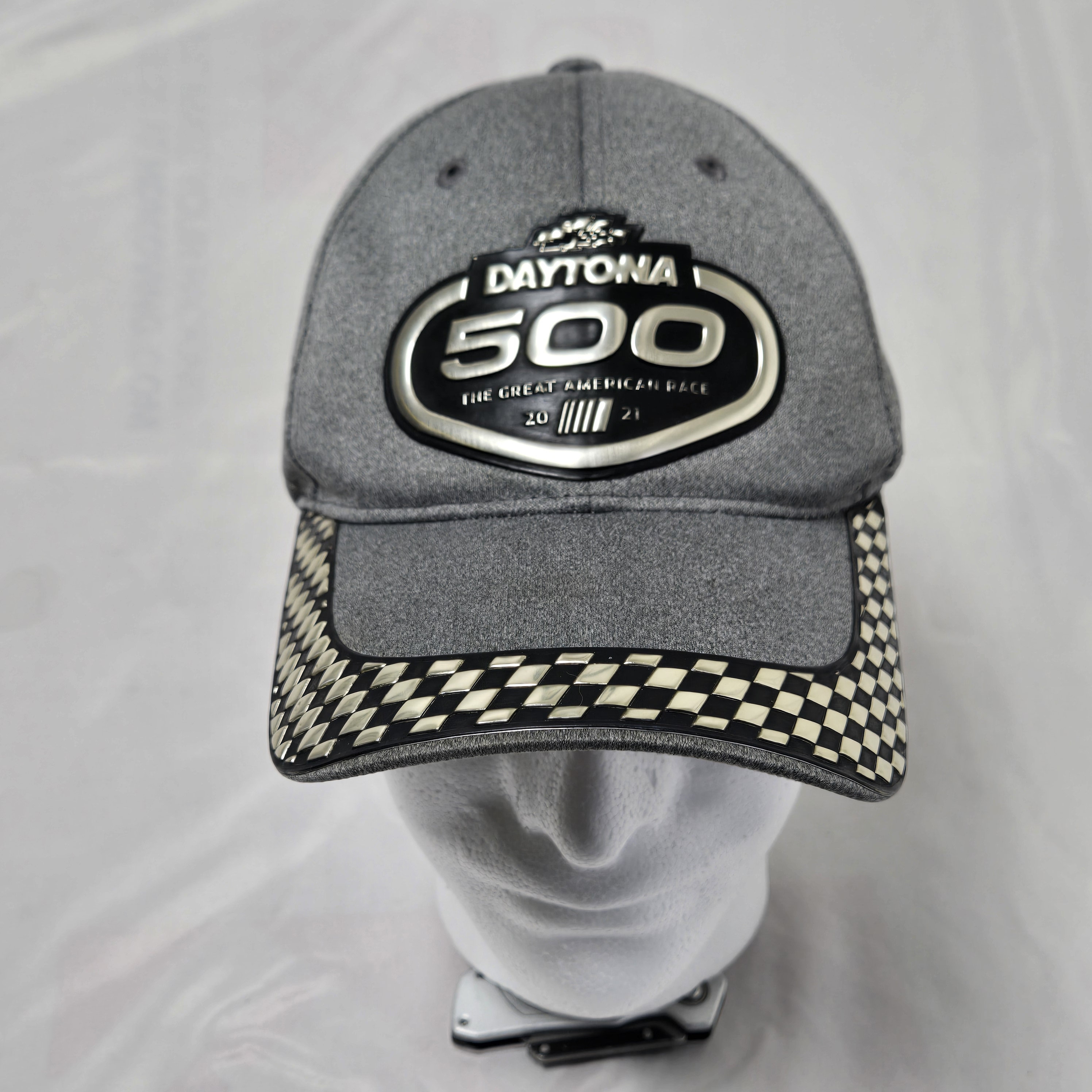 Nascar Daytona 500 Black And Gray Hat Nascar Daytona 500 Black And Gray Hat